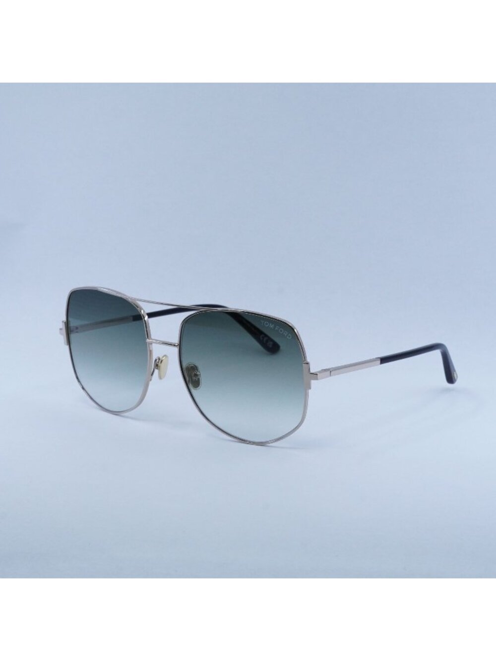 Tom Ford Lennox FT0783 28B Sunglasses Gold Aviator Frame, Smoke Lenses